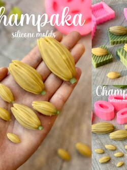 รวมแม่พิมพ์ ดอกจำปี มีหลายไซส์ กลีบคมชัด