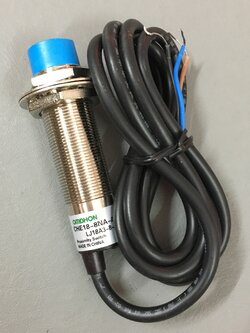 เซนเซอร์ตรวจจับโลหะ ระยะตรวจจับ 4 มม.รุ่น LJ12A3-4-Z/BX NPN NO ปกติเปิด (Inductive Proximity Sensor)