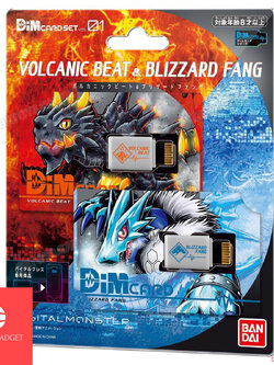 Dim Card Set Vol.1 Volcanic Beat & Blizzard Fang