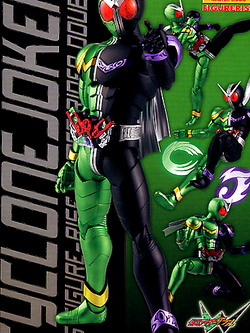 1/8 MG FIGURERISE KAMEN RIDER W CYCLONE JOKER
