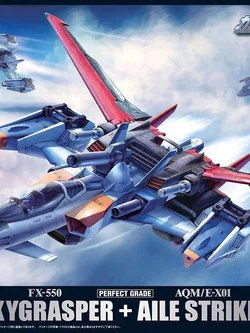 1/60 PG "FX-550 Skygrasper + AQM/E-X01 Aile Striker"