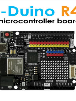 บอร์ดไมโครคอนโทรลเลอร์ i-Duino R4 เข้ากันได้กับฮาร์ดแวร์ Arduino UNO R4 WiFi