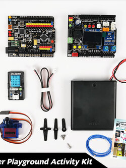 ชุดเรียนรู้ Maker Playground Activity Kit โครงงานจากฮาร์ดแวร์ Arduino
