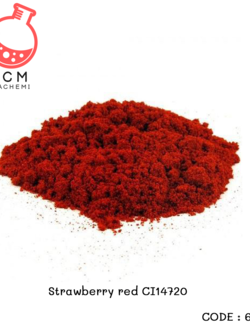 ❤️6075 สีละลายน้ำ สีแดง Carmoisine / Strawberry red CI14720