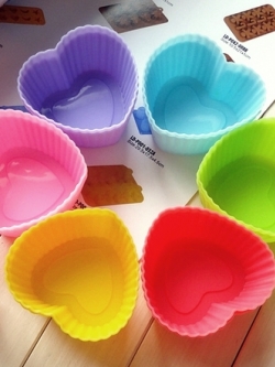 พิมพ์ขนม พิมพ์วุ้น หัวใจ ขนาด 7 cm B002 / บรรจุ 12 ชิ้น