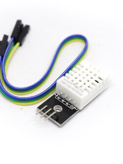 DHT22 หรือ AM2302 โมดูลวัดอุณหภูมิและความชื้นแม่นยำสูง Temperature and Humidity Sensor Module พร้อมสายไฟ