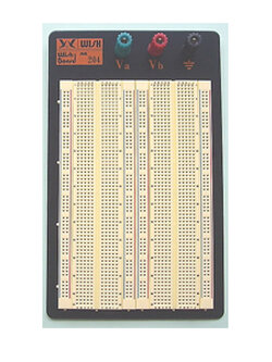 แผงต่อทดลองวงจร(Bread board) ขนาดต่างๆ จากแบรนด์ WISH BOARD WBU