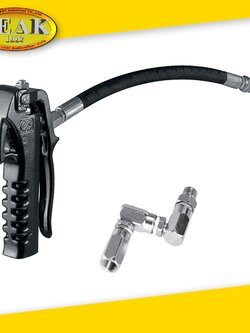 SAMOA ปืนอัดจารบี ใช้ร่วมกับปั๊มอัดจารบีขนาด 55:1,60:1 พร้อมข้อฟรีแบบ Z- Swivel รุ่น 413082