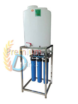 เครื่องกรองน้ำดื่มรุ่นกำลังการผลิตสูง ระบบRO450GPD เฟรมตั้ง