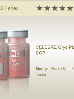 Célebre CRYO PEPTIDES (CCP) (Frozen Cell Extract) Fresh Ovine ( 1 VIAL )