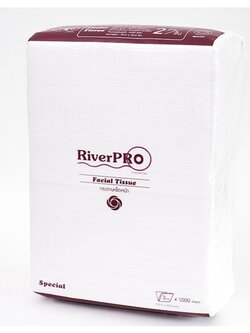 กระดาษเช็ดหน้า RiverPro Refill 20x20cm.