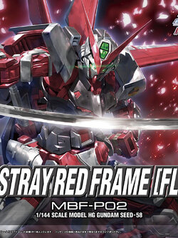 Gundam Astray Red Frame (Flight Unit) (HG)