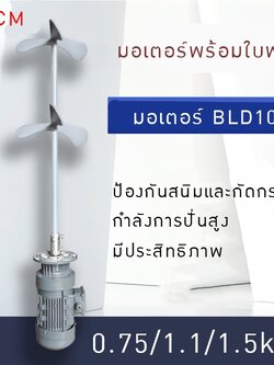 มอเตอร์BLD10 พร้อมใบพัด 0.75/1.1/1.5kw