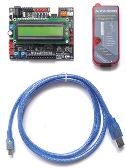 TECH-4550 Starter Kit ชุดเรียนรู้และใช้งานไมโครคอนโทรลเลอร์ PIC18F4550