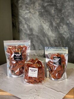 หมูแดดเดียว สูตรนิ่ม ไม่ติดมัน ทอดเสร็จพร้อมส่ง ราคาถูก