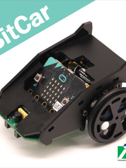 BitCar รถอัตโนมัติเพื่อการเรียนรู้โค้ดดิ้งควบคุมด้วยmicro:bit * ในชุดมาตรฐาน ไม่รวมแผงmicro:bit ไม่รวมแบตเตอรี่