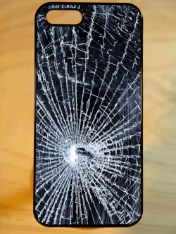 เคสสั่งทำ - ลายกระจกแตก