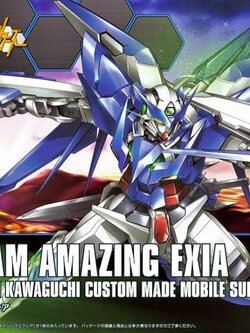 Gundam Amazing Exia (HGBF)