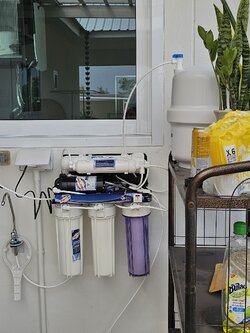 เครื่องกรองน้ำดื่ม5ขั้นตอนระบบ RO รุ่นกำลังผลิต300 ลิตรต่อวัน พร้อมติดตั้ง