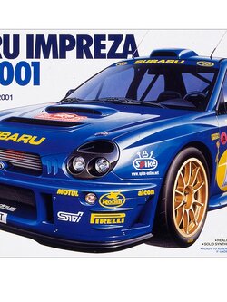 1/24 SCALE SUBARU IMPREZA WRC 2001