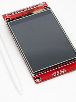 จอแสดงผล TFT LCD ขนาด 2.4" Color module 320x240 แบบสัมผัสพร้อมช่องเสียบ SD Card Driver ILI9341