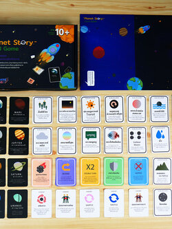 Planet Story Card Game การ์ดเกมเรื่องของดาวเคราะห์ในระบบสุริยะจักรวาล