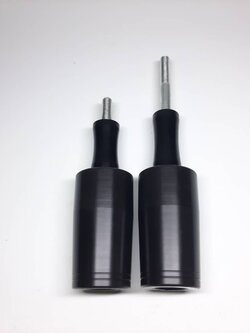 กันล้มข้าง SV650,Gladius650 แบร์นMarina(65) สีดำ