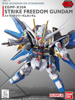 SD GUNDAM EX-STANDARD 006 STRIKE FREEDOM GUNDAM