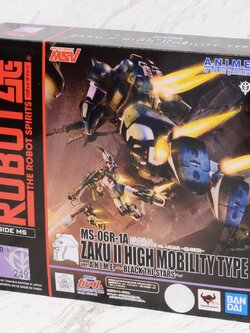 Robot Spirits < Side MS > MS-06R-1A Zaku II High Mobility Type Ver. A.N.I.M.E. -Black Tri-Stars- (Completed)