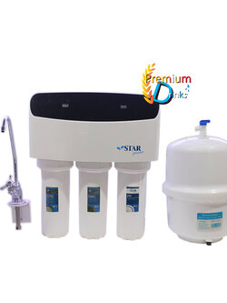 เครื่องกรองน้ำดื่ม5ขั้นตอนระบบRO150GPD STAR PURE
