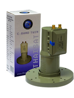 LNB C BAND TWIN