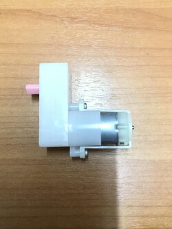 ชุดเฟืองขับมอเตอร์สำเร็จรูปแบบตัว L 1 Output อัตราทด 48:1 (หมุนเร็ว) (BO2481-1OP)