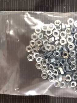 น็อตเกลียวมิล M3x0.5มม. ถุงละ 50 ตัว M3