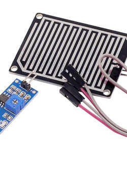 เซนเซอร์วัดน้ำฝน Raindrops Sensor Module พร้อมสายไฟ