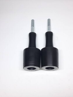 กันล้มข้าง Z1000 แบร์น Marina กันล้มผลิตจากอลูมิเนียมนำเข้า เกรด6061T651 และPOM ติดตั้งง่าย(65) สีดำ