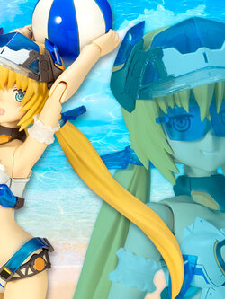 Frame Arms Girl Hresvelgr Ater Summer Vacation Ver. (Plastic model)