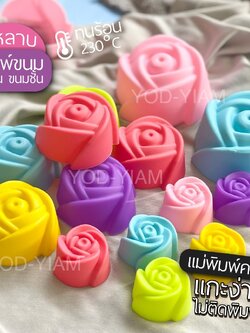 รวมแม่พิมพ์ขนม ครบทุกแบบ เยอะที่สุด ราคาถูก ทำวุ้น ทำขนมชั้นได้ (12ชิ้น/แพ็ค)