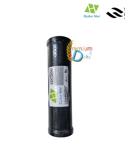 ไส้กรอง Carbon 10นิ้ว (คาร์บอน) ยี่ห้อ hydro max id500 ดำ