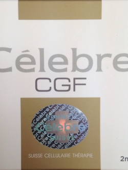 NEW!! CELEBRE ANTI AGING CGF 2ml x 5vials รกพืชใหม่ราคาเบา ๆ