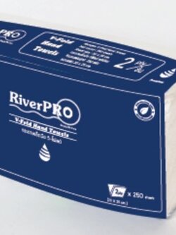 กระดาษเช็ดมือ RiverPro V-Fold Premium 2 ชั้น