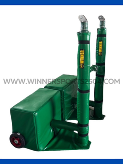 เสาวอลเลย์บอลอเนกประสงค์ แบบมีล้อพร้อมเบาะหุ้ม