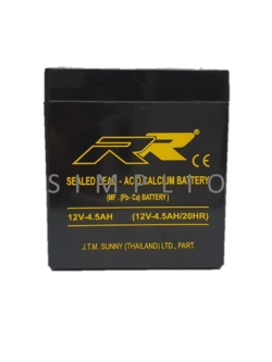 RR Battery 12V4.5 AH แบตเตอรี่ VRLA (แบตแห้ง)