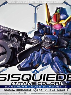SD Gundam Cross Silhouette Sisquied [Titans Colors]