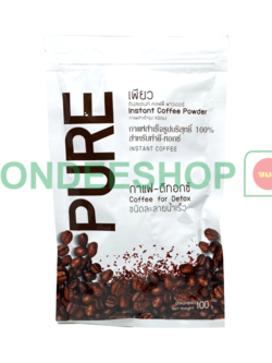 เพียว กาแฟดีทอกซ์ 100ก. #8855281005877