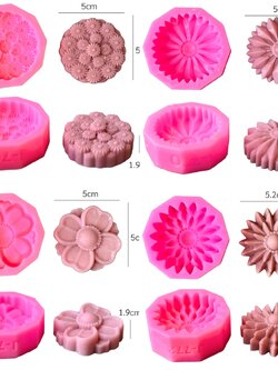 แม่พิมพ์ ดอกไม้ไทย 4 แบบ ทำอะลัวได้ 3.5cm และ 5cm