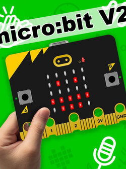 micro:bit V2 บอร์ดไมโครคอนโทรลเลอร์เพื่อการเรียนรู้