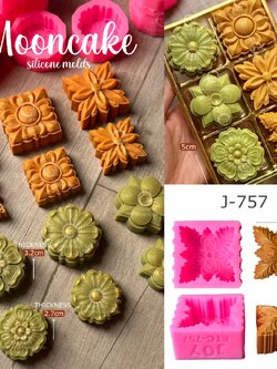 รวมแม่พิมพ์ ไหว้พระจันทร์ ลายไทย ขนาด 5cm / 6cm