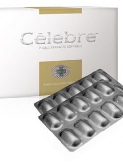 CELEBRE PE SOFTGEL รกแกะบริสุทธิ์ ผสานคุณค่า คอลลาเจนจากปลาทะเล จากสวิสฯ 30 เม็ด