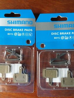 ผ้าดิสเบรค Shimano Disc Brake PADs B01S