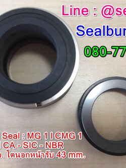 Mec Seal รุ่น MG1 / CMG1 CA-SIC-NBR